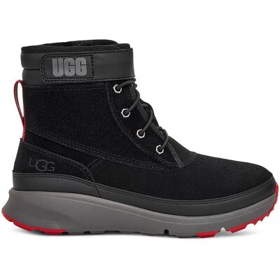 Ugg - Boots en Velours de Cuir Arren noirs TF.36/TUS.4 - Publicité Ugg - Boots en Velours de Cuir Arren noirs TF.36/TUS.4 - Publicité