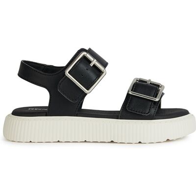 Geox - Sandales Sandal noires 32 - Publicité Geox - Sandales Sandal noires 32 - Publicité