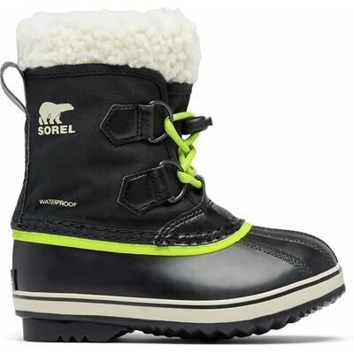 Sorel - Bottes d'hiver Enfant Yoot Pac Nylon Wp noires 30 - Publicité Sorel - Bottes d'hiver Enfant Yoot Pac Nylon Wp noires 30 - Publicité