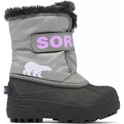 Sorel - Bottes d'hiver Enfant Snow Commander Boot grises 30 - Publicité Sorel - Bottes d'hiver Enfant Snow Commander Boot grises 30 - Publicité