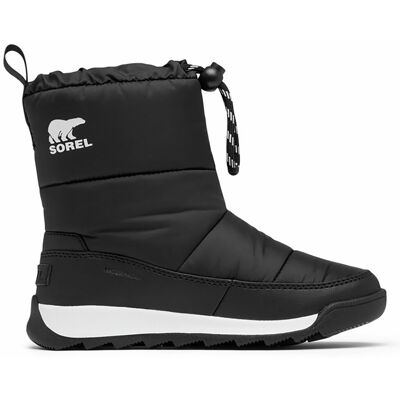 Sorel - Bottes d'hiver Youth Whitney Ii Plus Puffy Wp noires 32 - Publicité Sorel - Bottes d'hiver Youth Whitney Ii Plus Puffy Wp noires 32 - Publicité