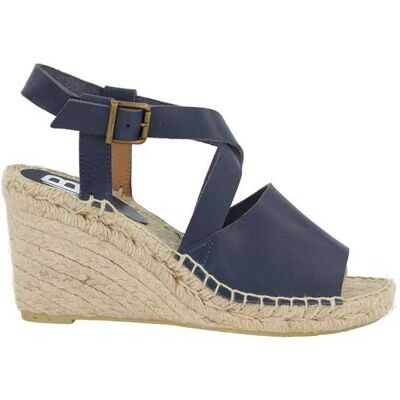 Bensimon - Espadrille en cuir marine 39 - Publicité Bensimon - Espadrille en cuir marine 39 - Publicité