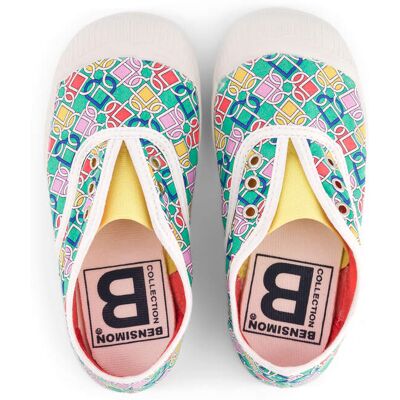 Bensimon - Tennis liberty imprimé love links 23 - Publicité Bensimon - Tennis liberty imprimé love links 23 - Publicité