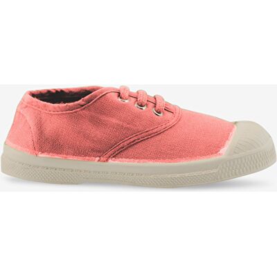 Bensimon - Tennis lacets Auri enfant flamingo 23 - Publicité Bensimon - Tennis lacets Auri enfant flamingo 23 - Publicité