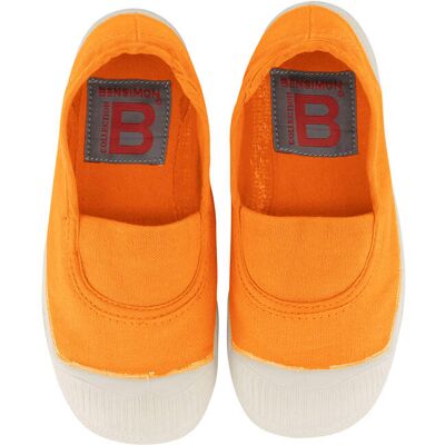 Bensimon - Tennis elastique Nely enfant curcuma 31 - Publicité Bensimon - Tennis elastique Nely enfant curcuma 31 - Publicité
