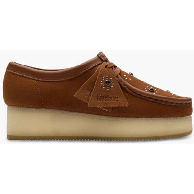 Clarks - Chaussures Wallacraft Bee Brun/Orange en daim 40 - Publicité Clarks - Chaussures Wallacraft Bee Brun/Orange en daim 40 - Publicité