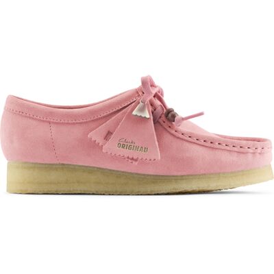 Clarks - Chaussures Wallabee Rose bonbon 37 - Publicité Clarks - Chaussures Wallabee Rose bonbon 37 - Publicité