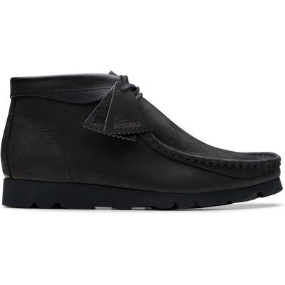 Clarks - Bottes Wallabee noires 44 - Publicité Clarks - Bottes Wallabee noires 44 - Publicité