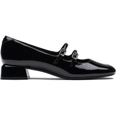 Clarks - Chaussures Daiss30 Shine en cuir verni noir 38 - Publicité Clarks - Chaussures Daiss30 Shine en cuir verni noir 38 - Publicité