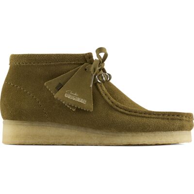 Clarks - Bottes Wallabee en daim vert 37 - Publicité Clarks - Bottes Wallabee en daim vert 37 - Publicité