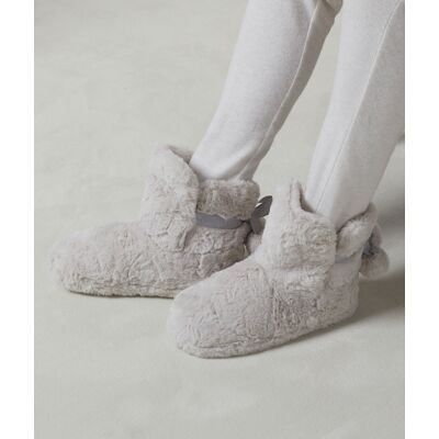 Etam - Bottines Oxana gris clair T.36/37 - Publicité Etam - Bottines Oxana gris clair T.36/37 - Publicité