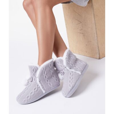 Etam - Bottines Mercy gris clair T.40/41 - Publicité Etam - Bottines Mercy gris clair T.40/41 - Publicité