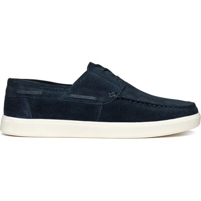 Geox - Mocassins en cuir suédé Avola bleu marine 42 - Publicité Geox - Mocassins en cuir suédé Avola bleu marine 42 - Publicité