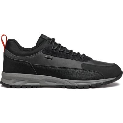 Geox - Sneakers Doray B Abx bleu marine / noirs 46 - Publicité Geox - Sneakers Doray B Abx bleu marine / noirs 46 - Publicité