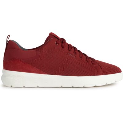 Geox - Sneakers Spherica Ec4 rouge foncé 41 - Publicité Geox - Sneakers Spherica Ec4 rouge foncé 41 - Publicité