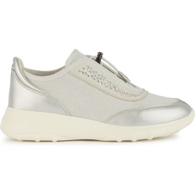 Geox - Sneakers Alleniee argent / gris pâle 40 - Publicité Geox - Sneakers Alleniee argent / gris pâle 40 - Publicité