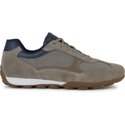 Geox - Sneakers en cuir suédé Snake 2.0 gris colombe 39 - Publicité Geox - Sneakers en cuir suédé Snake 2.0 gris colombe 39 - Publicité