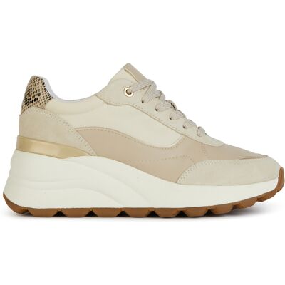Geox - Sneakers Spherica Ec13 sable clair 37 - Publicité Geox - Sneakers Spherica Ec13 sable clair 37 - Publicité