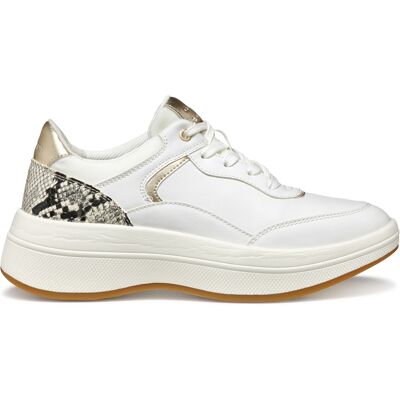 Geox - Sneakers Spherica Ecub-3 blanc / beige 37 - Publicité Geox - Sneakers Spherica Ecub-3 blanc / beige 37 - Publicité