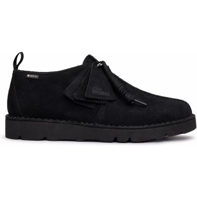 Clarks - Chaussures DSRTLondon GTX en daim noires 40 - Publicité Clarks - Chaussures DSRTLondon GTX en daim noires 40 - Publicité