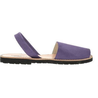 Minorquines - Sandales en Nubuck Avarca violettes 46 - Publicité Minorquines - Sandales en Nubuck Avarca violettes 46 - Publicité