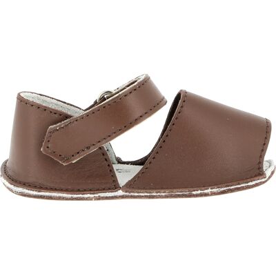 Minorquines - Chaussons en cuir Frailera Baby Palisender marron T.17 - Publicité Minorquines - Chaussons en cuir Frailera Baby Palisender marron T.17 - Publicité