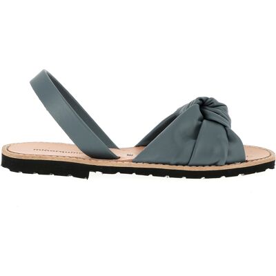 Minorquines - Sandales en cuir Leather Bahia Avarca Petrol bleues 36 - Publicité Minorquines - Sandales en cuir Leather Bahia Avarca Petrol bleues 36 - Publicité