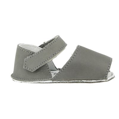 Minorquines - Chaussons en Nubuck Frailera Baby gris foncé T.15 - Publicité Minorquines - Chaussons en Nubuck Frailera Baby gris foncé T.15 - Publicité