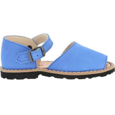 Minorquines - Sandales en Nubuck Frailera Boucle bleu Océan 23 - Publicité Minorquines - Sandales en Nubuck Frailera Boucle bleu Océan 23 - Publicité