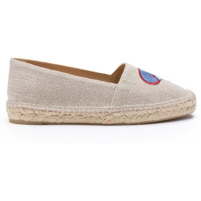 Castaner - Espadrilles Kenda à écusson naturel 36 - Publicité Castaner - Espadrilles Kenda à écusson naturel 36 - Publicité
