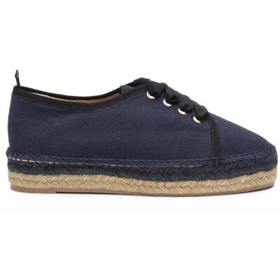 Castaner - Baskets espadrilles lacées Keto marine 36 - Publicité Castaner - Baskets espadrilles lacées Keto marine 36 - Publicité