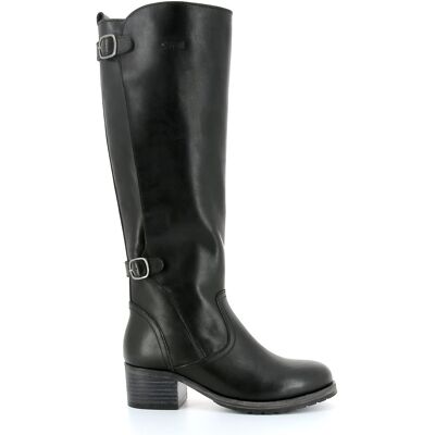 Palladium - Bottes en Cuir Pano noires 36 - Publicité Palladium - Bottes en Cuir Pano noires 36 - Publicité