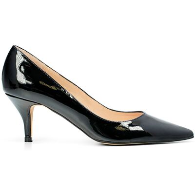 Elodie - Escarpins en Cuir Pauline noirs - Talon 5 cm 38 - Publicité Elodie - Escarpins en Cuir Pauline noirs - Talon 5 cm 38 - Publicité