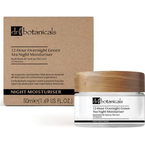Dr Botanicals - Hydratant de Nuit au thé vert 12 heures - 50 ml OS - Publicité Dr Botanicals - Hydratant de Nuit au thé vert 12 heures - 50 ml OS - Publicité