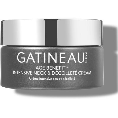 Gatineau - Age Benefit Intensive Neck and Decollete Cream - Publicité Gatineau - Age Benefit Intensive Neck and Decollete Cream - Publicité