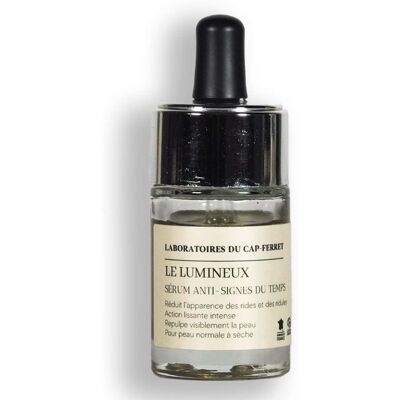 Laboratoires du Cap-Ferret - Le Sérum Lumineux - 15 ml OS - Publicité Laboratoires du Cap-Ferret - Le Sérum Lumineux - 15 ml OS - Publicité