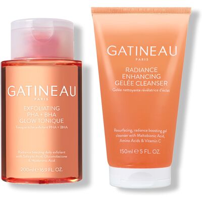 Gatineau - Duo Gelée nettoyante 150 ml & Tonique éclat 200 ml OS - Publicité Gatineau - Duo Gelée nettoyante 150 ml & Tonique éclat 200 ml OS - Publicité
