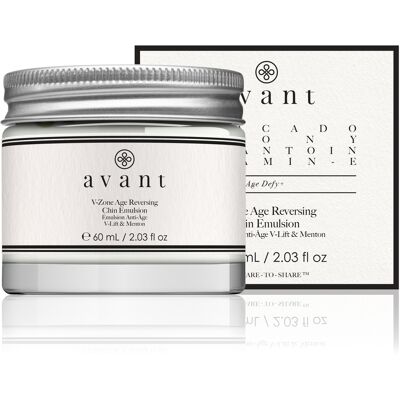 Avant Skincare V-Zone Émulsion Anti-Âge pour le Menton - Émulsion - Publicité Avant Skincare V-Zone Émulsion Anti-Âge pour le Menton - Émulsion - Publicité