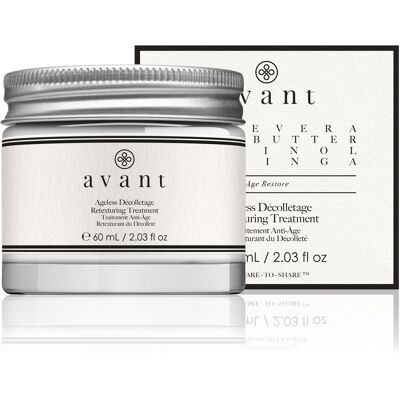 Avant Skincare Age Restore Ageless Decolletage - Traitement Rajeunissant du Décolleté - Publicité Avant Skincare Age Restore Ageless Decolletage - Traitement Rajeunissant du Décolleté - Publicité