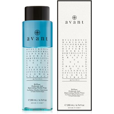 Avant Skincare Eau Micellaire Hyalu - Résistante à l'eau, Hydratante, Douce - Publicité Avant Skincare Eau Micellaire Hyalu - Résistante à l'eau, Hydratante, Douce - Publicité