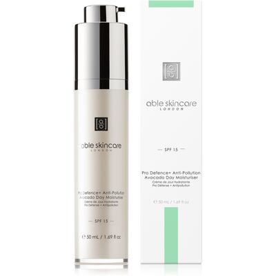 Able Skincare - Crème de Jour hydratante Pro Défense & Antipollution SPF 15 - 50 ml OS - Publicité Able Skincare - Crème de Jour hydratante Pro Défense & Antipollution SPF 15 - 50 ml OS - Publicité