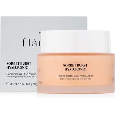 Flânerie - Crème Régénérante Jour & Nuit à l'acide hyaluronique - 45 ml OS - Publicité Flânerie - Crème Régénérante Jour & Nuit à l'acide hyaluronique - 45 ml OS - Publicité