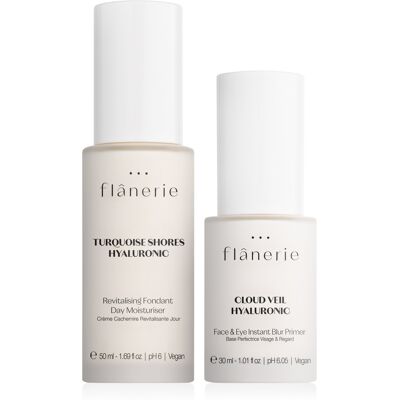 Flânerie - Set Crème Revitalisante à l'acide hyaluronique + Primer à l'acide hyaluronique OS - Publicité Flânerie - Set Crème Revitalisante à l'acide hyaluronique + Primer à l'acide hyaluronique OS - Publicité