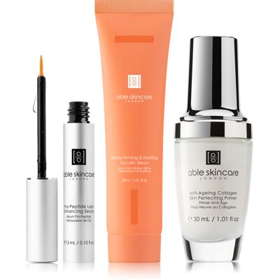 Able Skincare - Routine Peau Lisse & Parfaite 3 pièces OS - Publicité Able Skincare - Routine Peau Lisse & Parfaite 3 pièces OS - Publicité