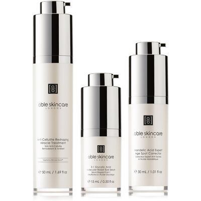 Able Skincare - Set 3 – Routine Anti-Âge 3 pièces OS - Publicité Able Skincare - Set 3 – Routine Anti-Âge 3 pièces OS - Publicité