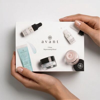 Avant Skincare - Rituel Régénérant en 5 Étapes OS - Publicité Avant Skincare - Rituel Régénérant en 5 Étapes OS - Publicité