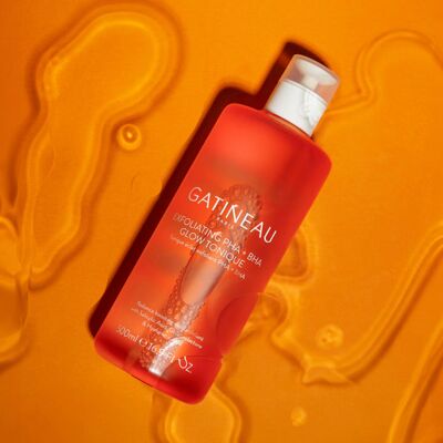Gatineau - Tonique Exfoliant BHA & PA Glow - 500 ml OS - Publicité Gatineau - Tonique Exfoliant BHA & PA Glow - 500 ml OS - Publicité
