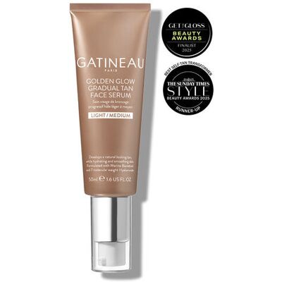 Gatineau - Golden Glow Gradual Tan - Sérum autobronzant - Publicité Gatineau - Golden Glow Gradual Tan - Sérum autobronzant - Publicité