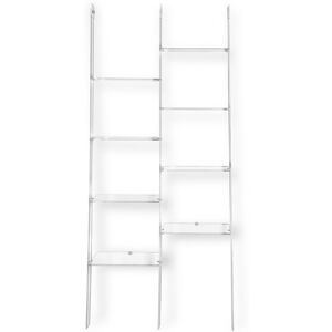 Iplex - Bibliothèque step 1 transparente - 81x36x185 cm OS - Publicité Iplex - Bibliothèque step 1 transparente - 81x36x185 cm OS - Publicité