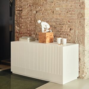 Teulat Doric - Buffet 3 portes en bois L150cm - Design inspiré de la Grèce antique - Publicité Teulat Doric - Buffet 3 portes en bois L150cm - Design inspiré de la Grèce antique - Publicité
